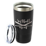 Softball 20oz. Double Insulated Tumbler - Softball Mom