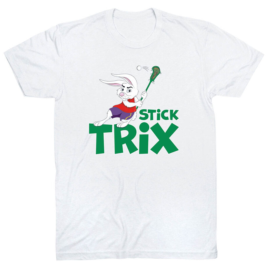 Guys Lacrosse Short Sleeve T-Shirt - Stick Tricks