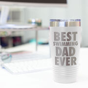 Swimming 20 oz. Double Insulated Tumbler - Best Dad Ever