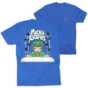 Hockey Short Sleeve T-Shirt - Pucky Charms (Back Design)
