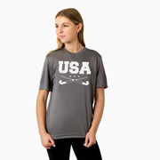 Field Hockey Short Sleeve Performance Tee - USA Field Hockey