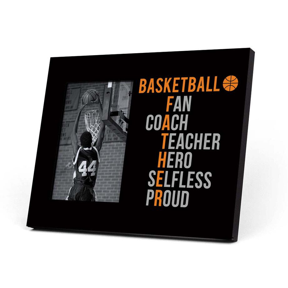 Basketball Photo Frame - Basketball Father Words