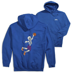 Basketball Hooded Sweatshirt - Bones Baller (Back Design)
