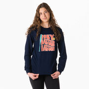Softball Tshirt Long Sleeve - Hey Batter Batter