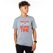 Wrestling T-Shirt Short Sleeve - Blood Time