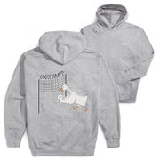 Volleyball Hooded Sweatshirt - Goosebumps (Back Design)