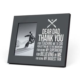 Skiing Photo Frame - Dear Dad