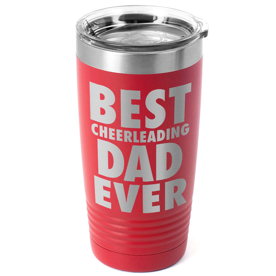 Cheerleading 20 oz. Double Insulated Tumbler - Best Dad Ever