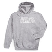 Soccer Hooded Sweatshirt - Just Kickin' It