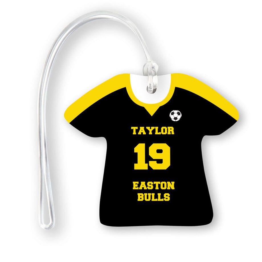 Soccer Jersey Bag/Luggage Tag - Personalized Jersey - Personalization Image