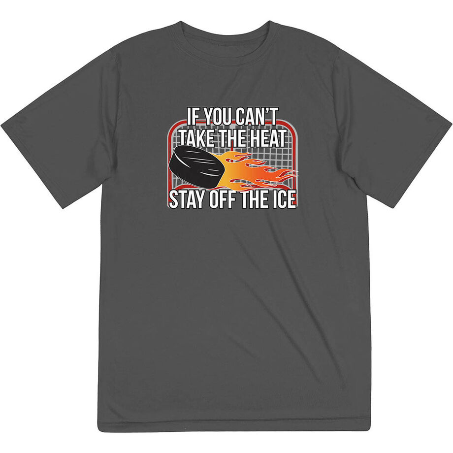 Hockey Short Sleeve Performance Tee - If You Can't Take the Heat