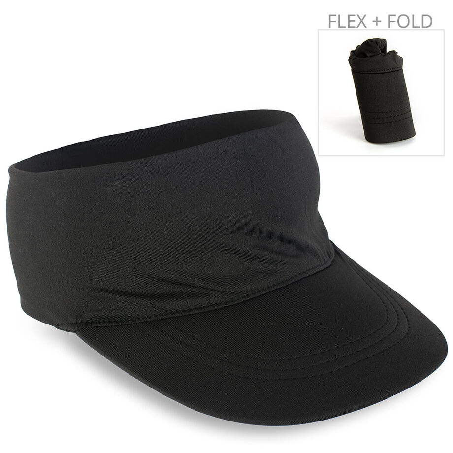 Running Comfort Performance Visor - Black