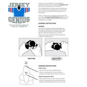 JerseyGenius® The Jersey and Shirt Wall Display Unit