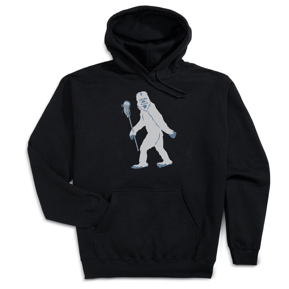Guys Lacrosse Hooded Sweatshirt - Yeti - Personalization Image