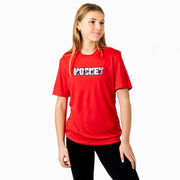 Hockey Short Sleeve Performance Tee - Hockey Life