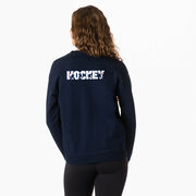 Hockey Crewneck Sweatshirt - Hockey Life (Back Design)