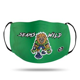 Seams Wild Football Face Mask - Kingsley