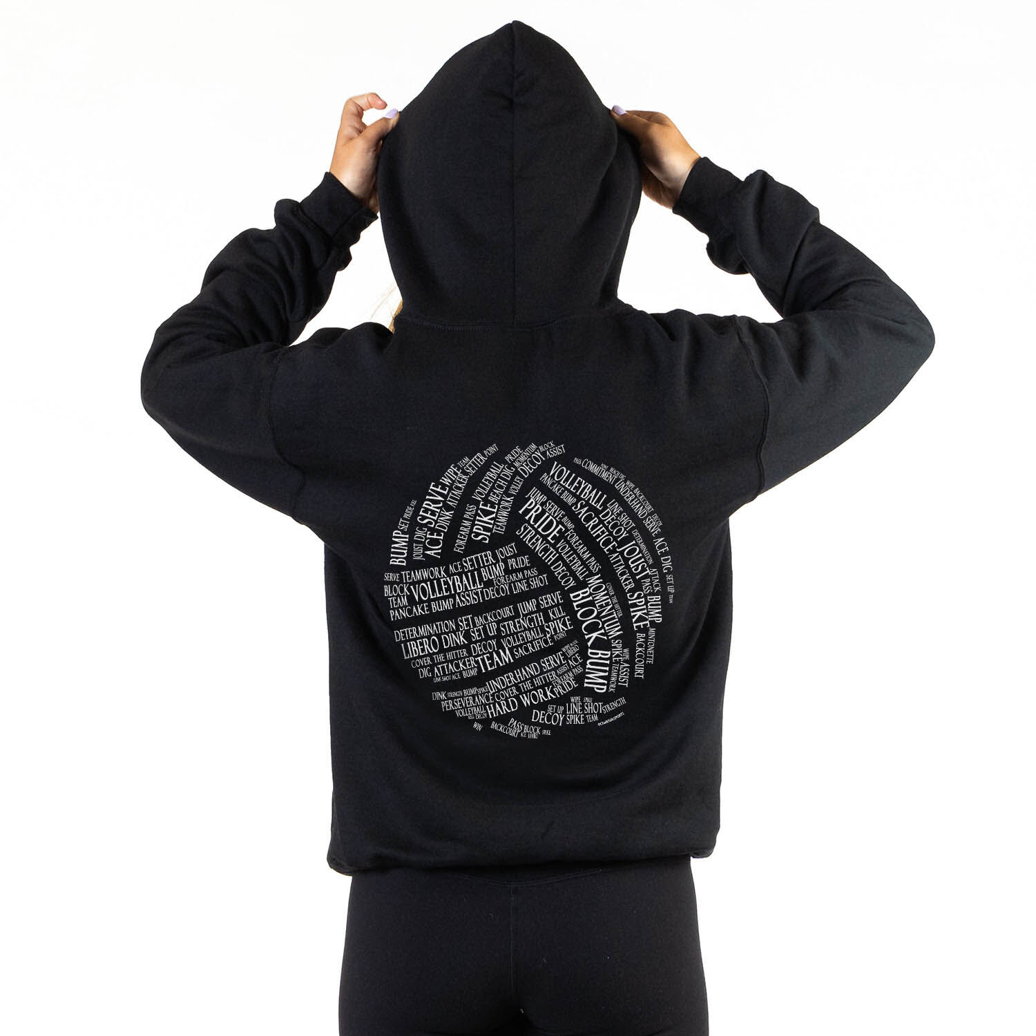 Volleyball hoodies with sayings hotsell