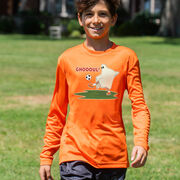 Soccer Long Sleeve Performance Tee - Soccer Ghoul