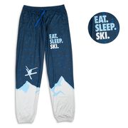 Skiing Lounge Pants - Eat. Sleep. Ski