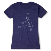 Gymnastics Women's Everyday Tee - Gymnast Sketch