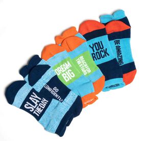 Socrates&reg; Woven Performance Sock Set - You Rock