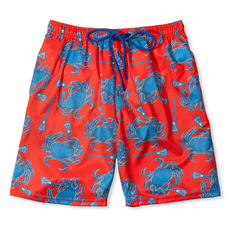 Guys Lacrosse Swim Trunks - Bayside