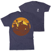 Guys Lacrosse Short Sleeve T-Shirt - Giddy-Up (Back Design)