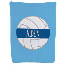 Volleyball Baby Blanket - Personalized Volleyball