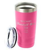 Baseball 20oz. Double Insulated Tumbler - You're The Best Mom Ever