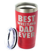 Wrestling 20 oz. Double Insulated Tumbler - Best Dad Ever