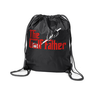 Golf Drawstring Backpack - The Golf Father