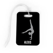 Gymnastics Bag/Luggage Tag - Personalized Gymnast Girl