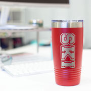 Skiing 20 oz. Double Insulated Tumbler - Ski