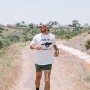 Running Short Sleeve T-Shirt - Run Club Lone Wolf