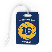 Volleyball Bag/Luggage Tag - Personalized Volleyball Team