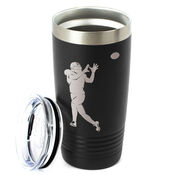 Football 20 oz. Double Insulated Tumbler - Receiver
