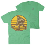 Guys Lacrosse Short Sleeve T-Shirt - BigFoot (Back Design)