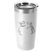 Wrestling 20 oz. Double Insulated Tumbler - Silhouettes