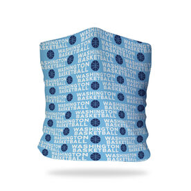 Basketball Multifunctional Headwear - Personalized Team Name Repeat RokBAND