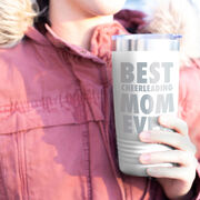 Cheerleading 20 oz. Double Insulated Tumbler - Best Mom Ever