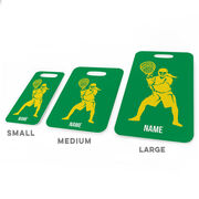 Girls Lacrosse Bag/Luggage Tag - Personalized Goalie