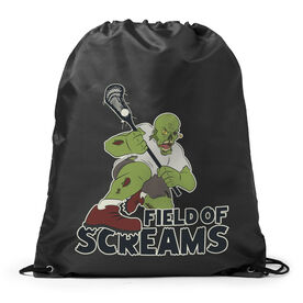 Guys Lacrosse Drawstring Backpack - Field of Screams