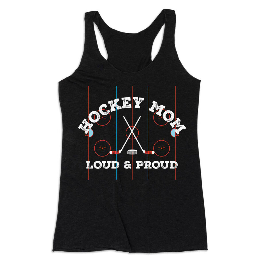 Hockey Women's Everyday Tank Top - Loud and Proud Hockey Mom