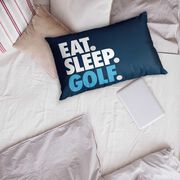 Golf Pillowcase - Eat Sleep Golf
