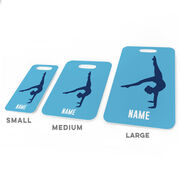 Gymnastics Bag/Luggage Tag - Personalized Gymnast Girl