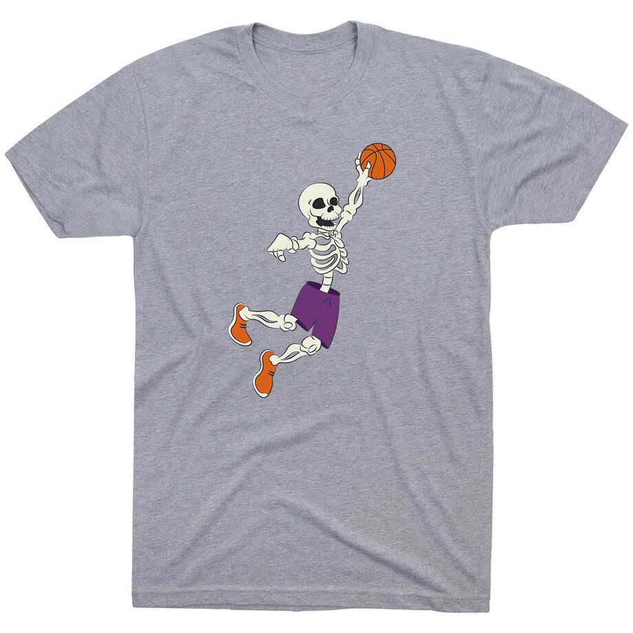 Basketball Short Sleeve T-Shirt - Bones Baller
