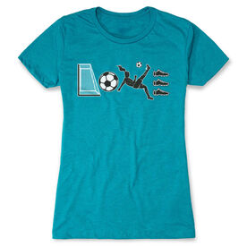 Soccer Women's Everyday Tee - Soccer Love