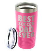 Soccer 20 oz. Double Insulated Tumbler - Best Dad Ever