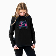 Girls Lacrosse Long Sleeve Performance Tee - Lax Cruiser